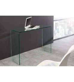 Konsola Fantome 100 cm szklana*Invicta Interior