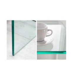 Konsola Fantome 100 cm szklana*Invicta Interior