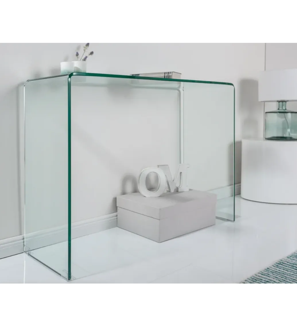 Konsola Fantome 100 cm szklana*Invicta Interior