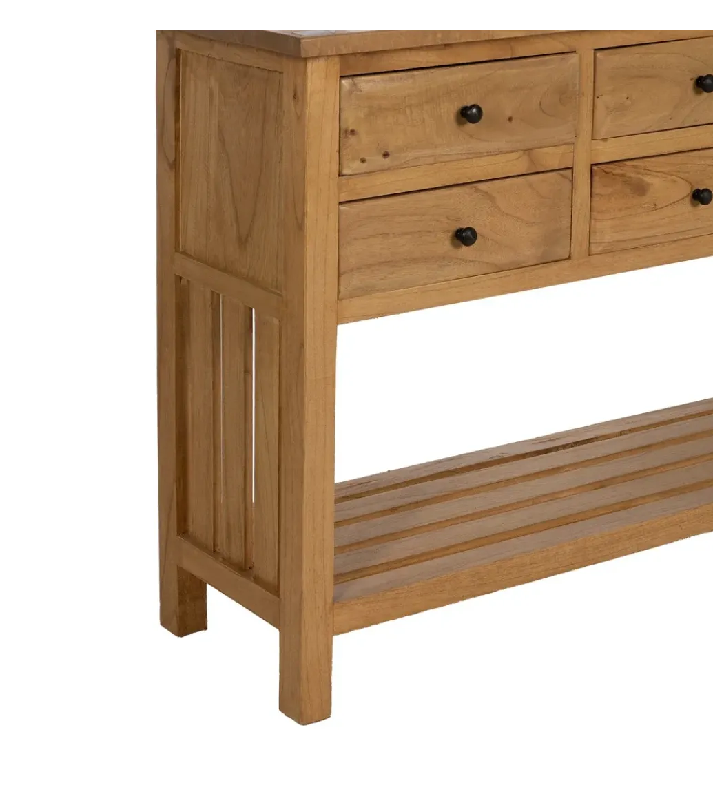 Konsola FARMA 130 cm drewno mindi*Zona-Design New