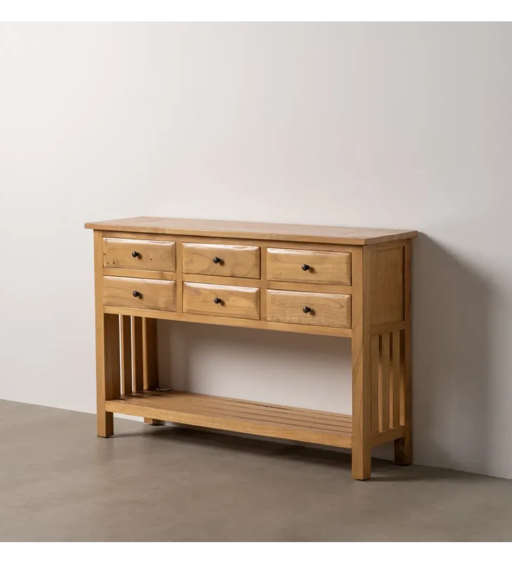 Konsola FARMA 130 cm drewno mindi*Zona-Design New
