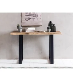 Konsola GAYA 120 cm drewno akacja*WOHNLING, GERMANY Sale