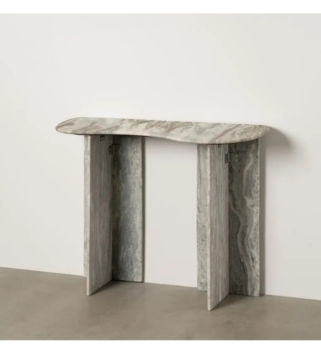 Konsola GERTUR 100 cm marmur szara*Zona-Design Outlet