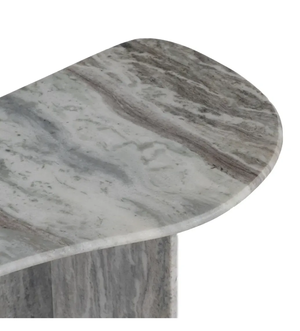 Konsola GERTUR 100 cm marmur szara*Zona-Design Outlet
