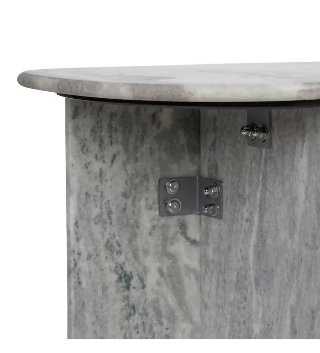 Konsola GERTUR 100 cm marmur szara*Zona-Design Outlet