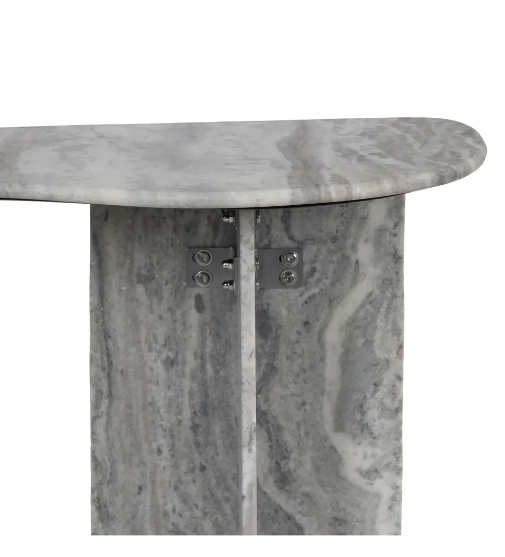 Konsola GERTUR 100 cm marmur szara*Zona-Design Outlet