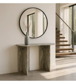 Konsola GERTUR 100 cm marmur szara*Zona-Design Outlet