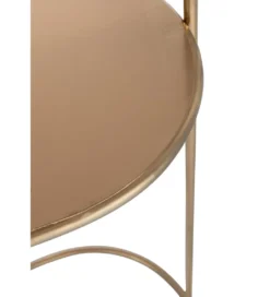 Konsola GLER 121 cm złota*J-Line New