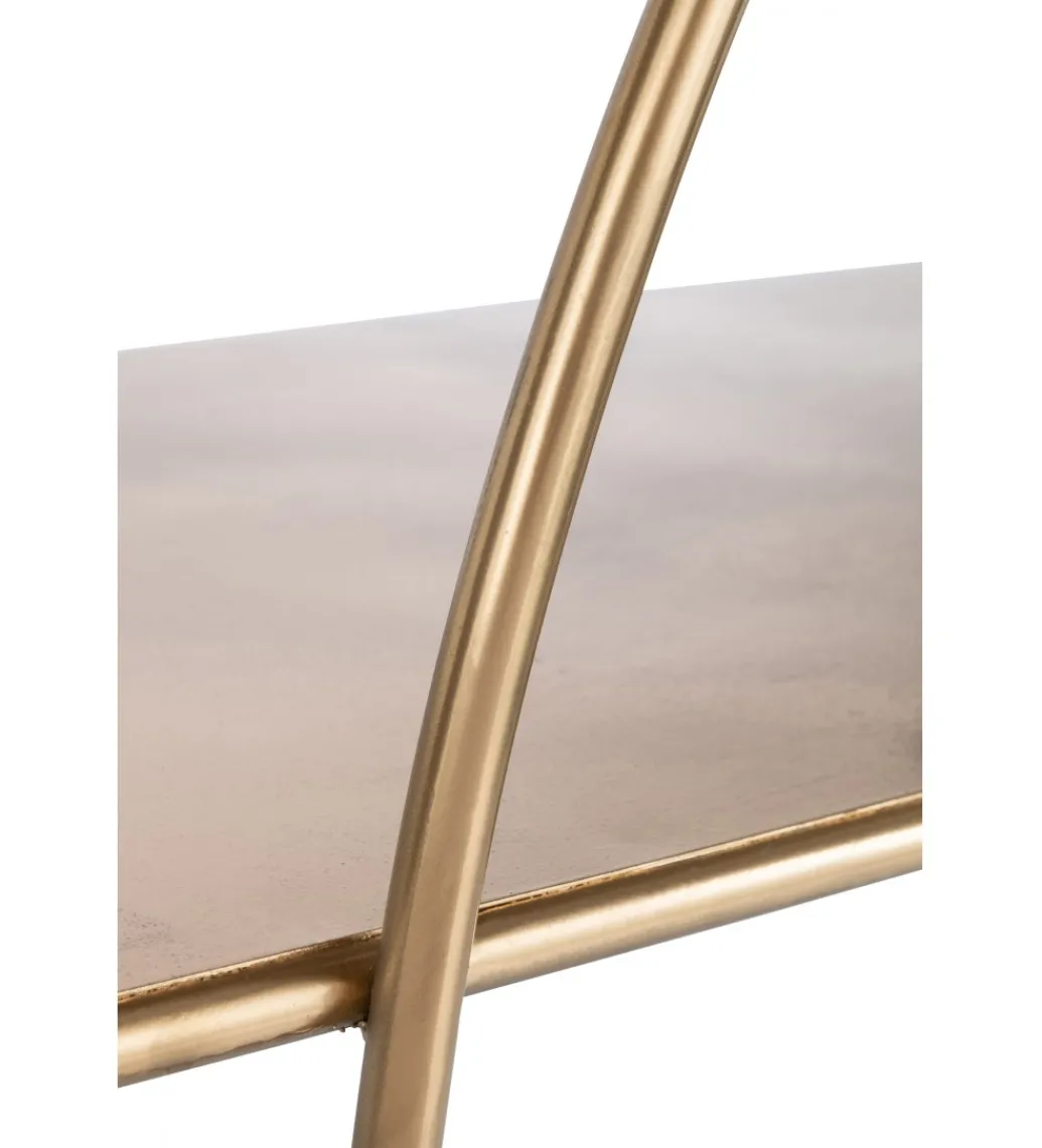 Konsola GLER 121 cm złota*J-Line New
