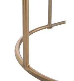 Konsola GLER 121 cm złota*J-Line New