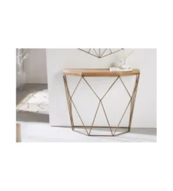 Konsola GORAN 90 cm drewno mango*Invicta Interior Online