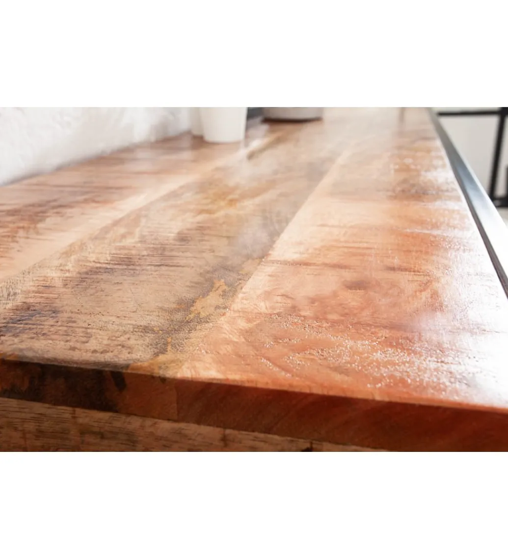 Konsola Industrial 120 cm drewno mango*Invicta Interior New