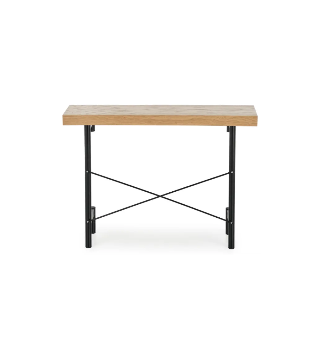 Konsola INFERNO 106 cm w optyce dębu naturalnego*Halmar Hot