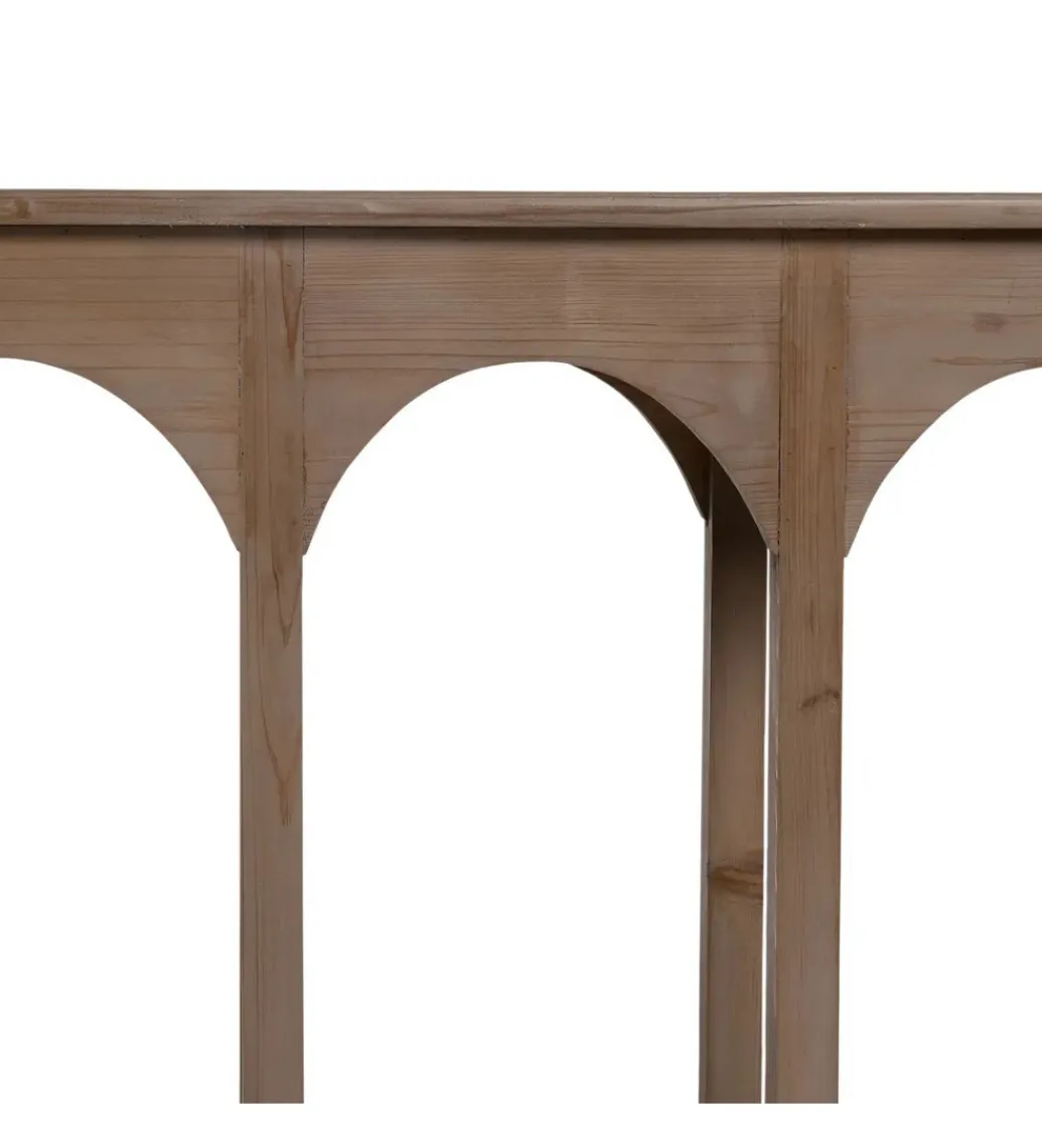 Konsola KAMABRA 210 cm drewno sosny*DENZO