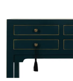 Konsola KOKOSIN 63 cm niebieski*Zona-Design Sale