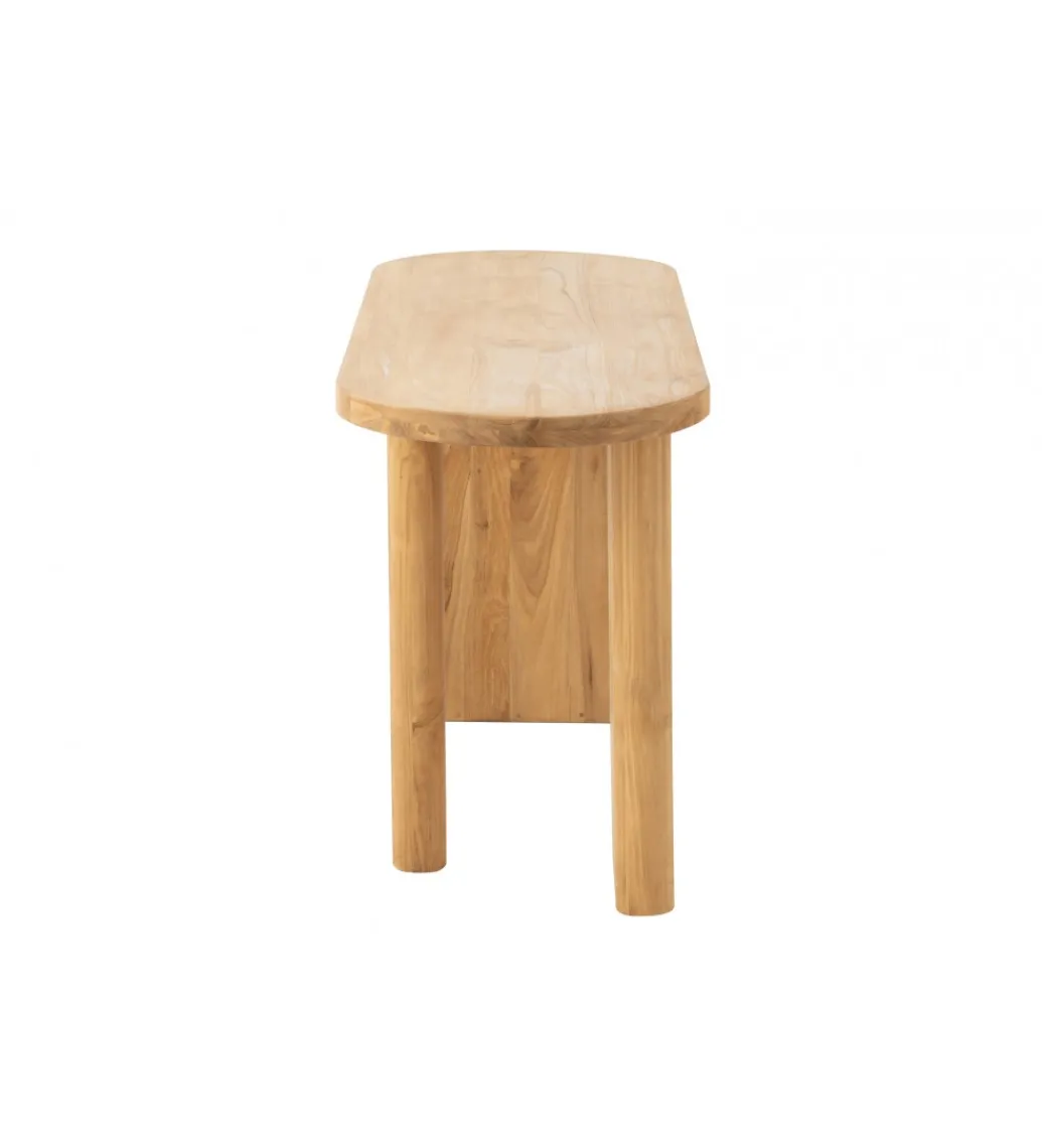 Konsola LEMONE 150 cm drewno teak naturalne*J-Line Discount