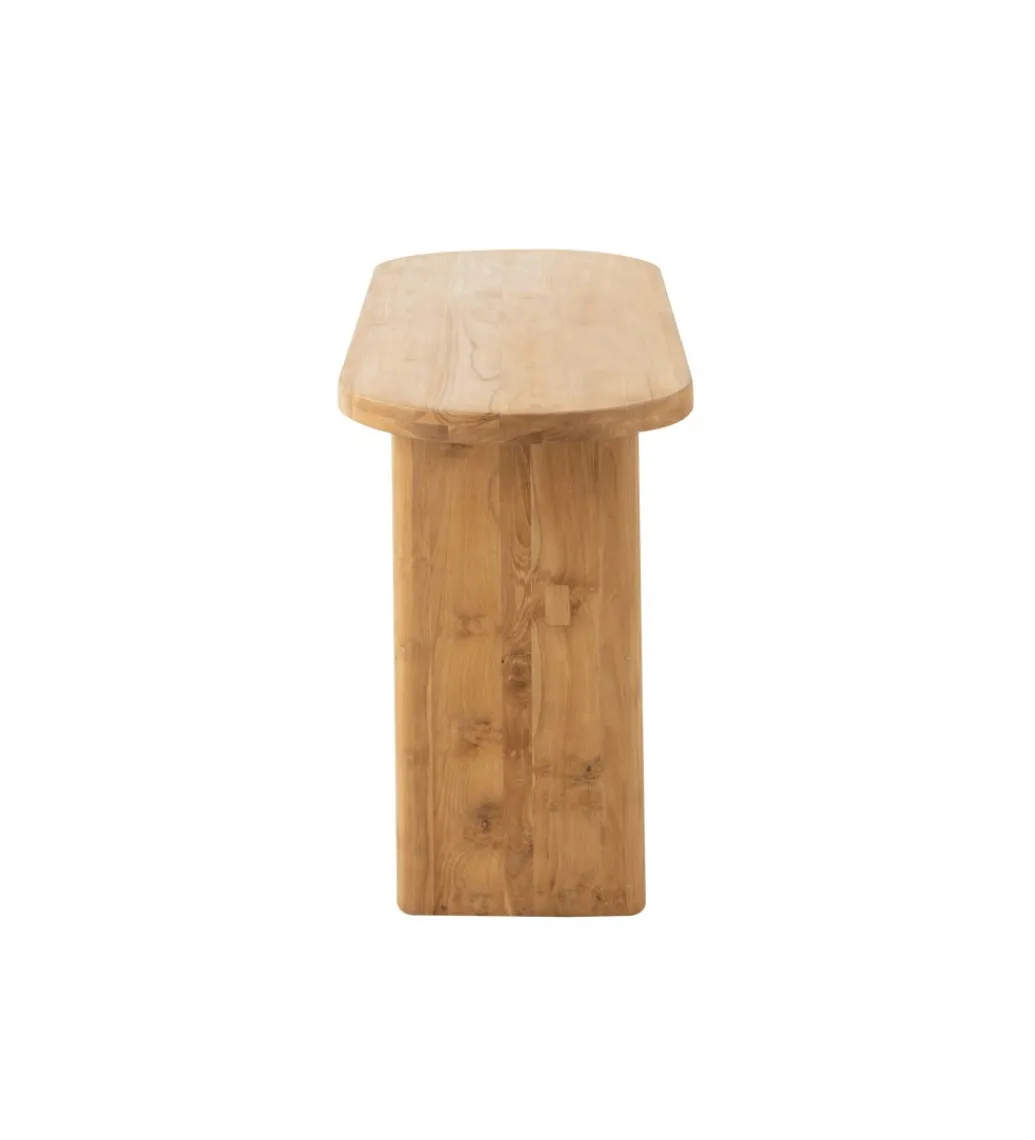Konsola LEMONE 150 cm drewno teak naturalne*J-Line Discount