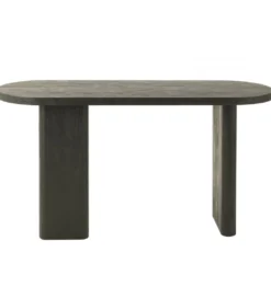 Konsola LEMONE 150 cm drewno teak czarna*J-Line Hot