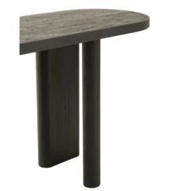 Konsola LEMONE 150 cm drewno teak czarna*J-Line Hot