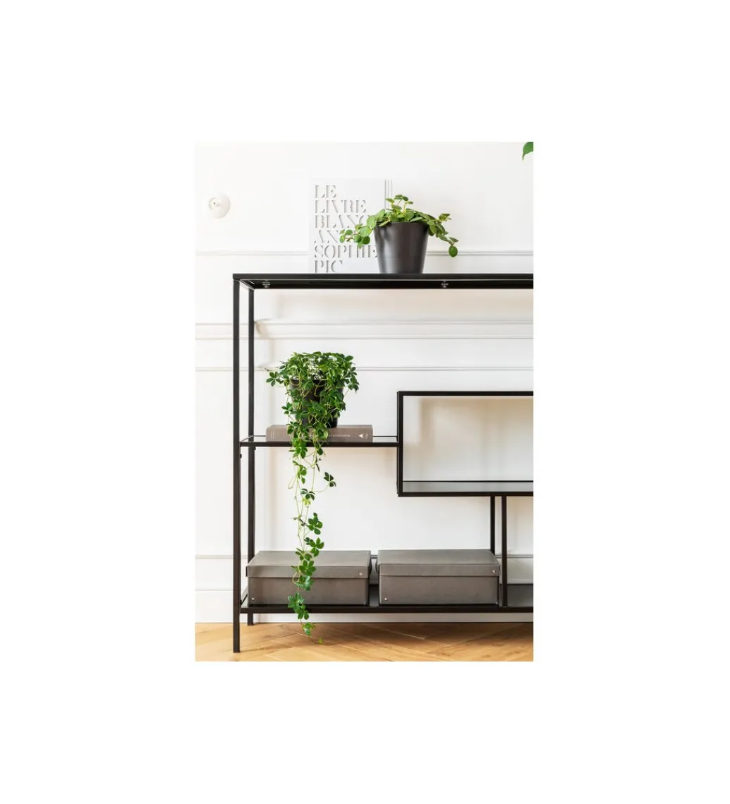 Konsola LOFT 115 x 100 cm czarna*KARE Sale