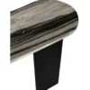 Konsola MATHILDE 140 cm czarno szara*J-Line Outlet