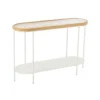 Konsola MATI 120 cm drewno biała*J-Line Outlet