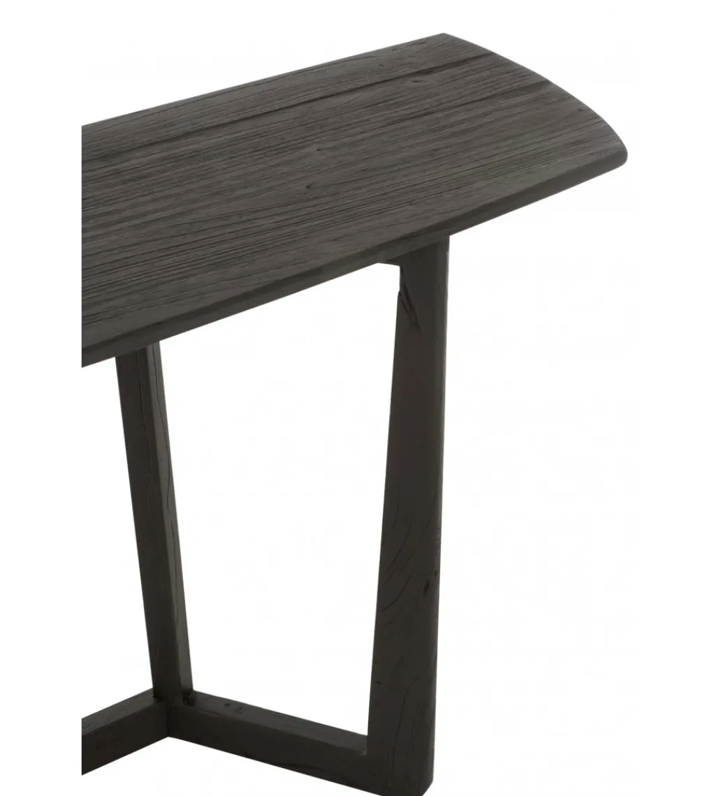 Konsola MATY 140 cm drewno czarna*J-Line Online
