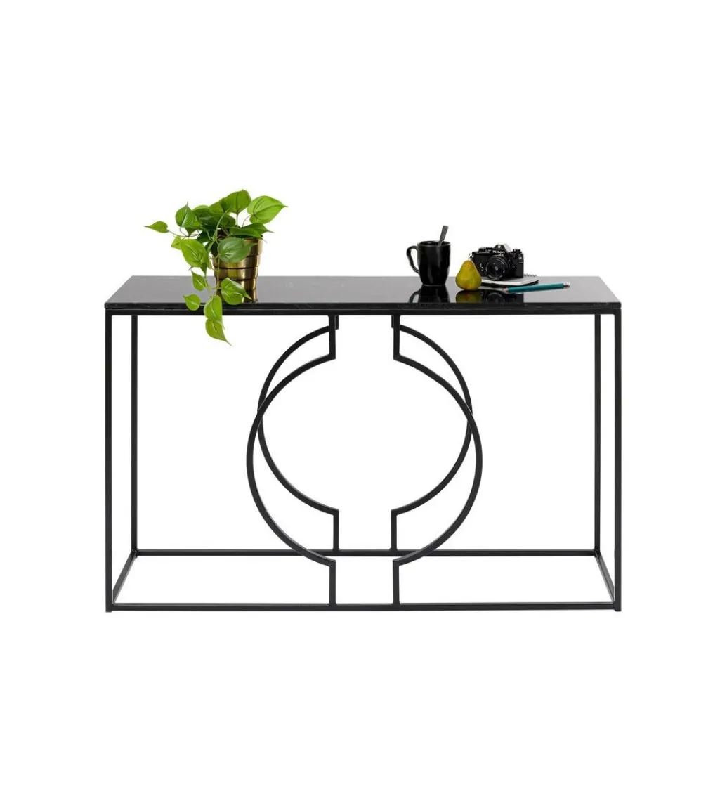 Konsola MIAMI LOFT 120 cm czarna*KARE Sale