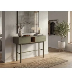 Konsola MOLLARI 120 cm zielona*Imeri Best