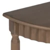 Konsola NAGORAS 71 cm brązowy*Zona-Design Best