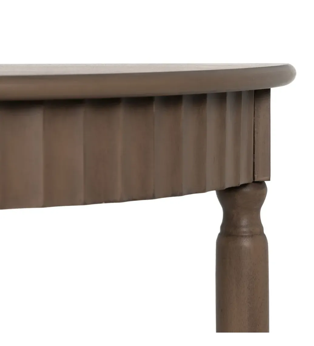 Konsola NAGORAS 71 cm brązowy*Zona-Design Best