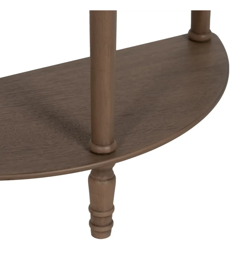 Konsola NAGORAS 71 cm brązowy*Zona-Design Best