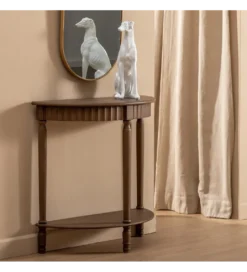Konsola NAGORAS 71 cm brązowy*Zona-Design Best