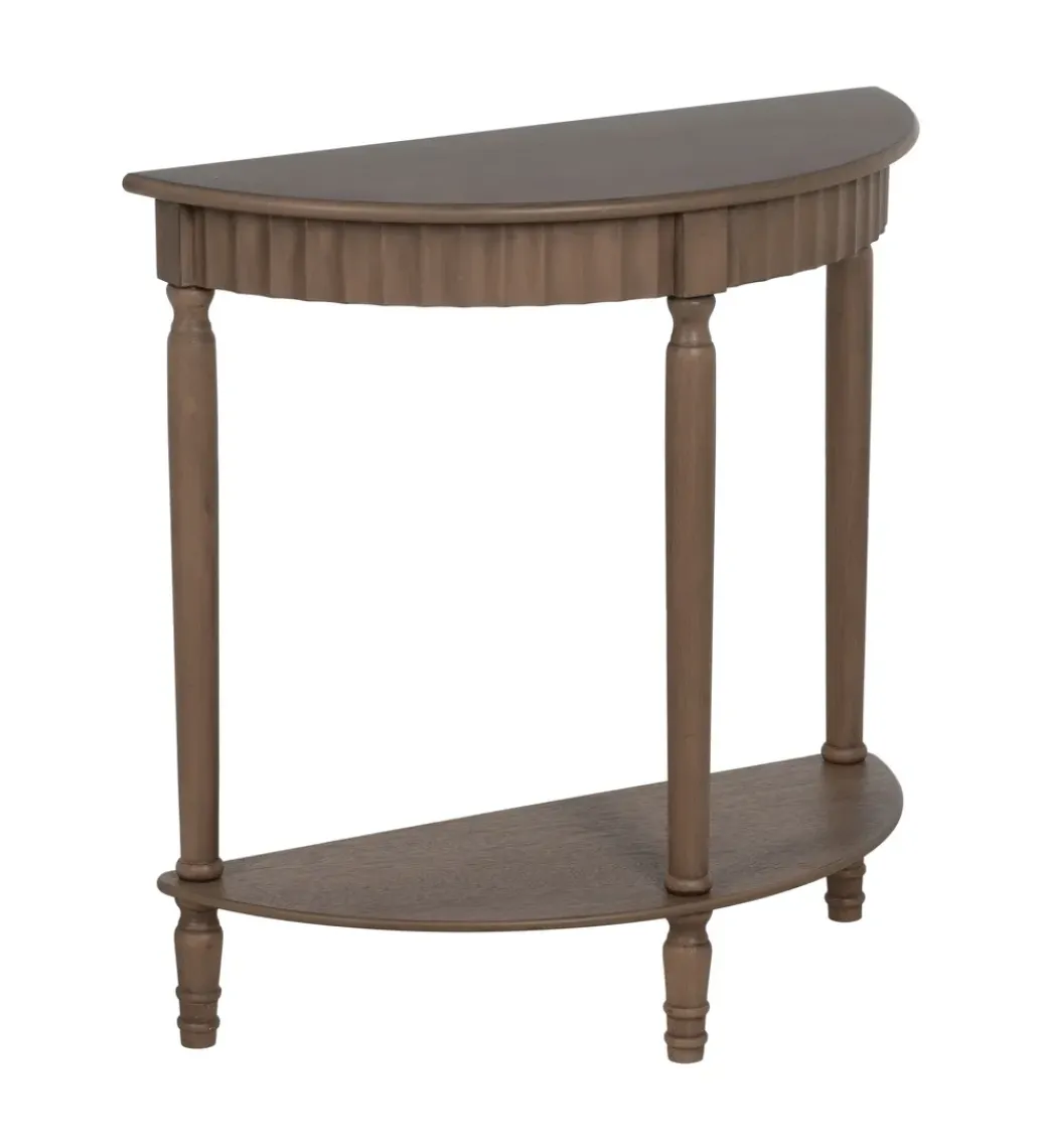Konsola NAGORAS 71 cm brązowy*Zona-Design Best