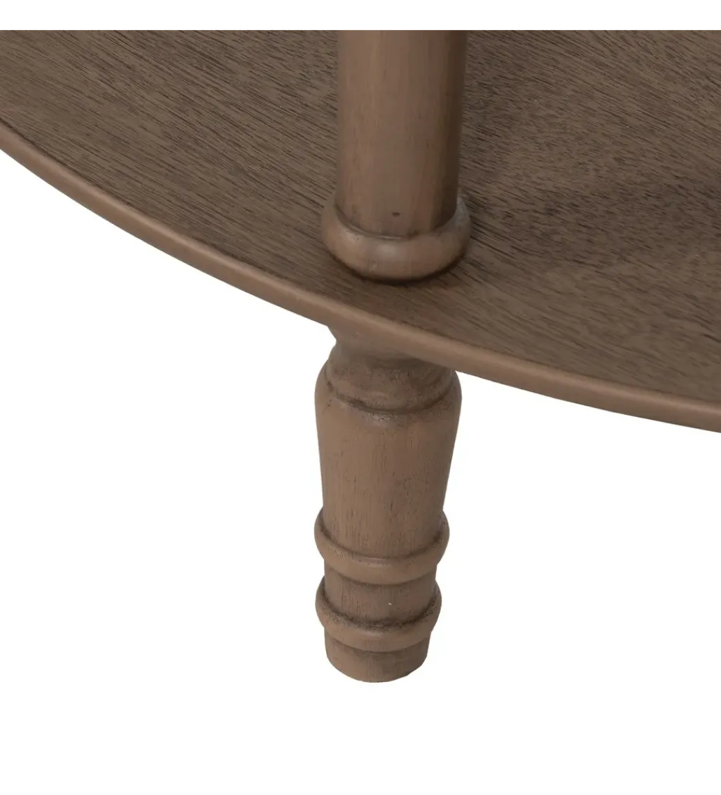 Konsola NAGORAS 71 cm brązowy*Zona-Design Best