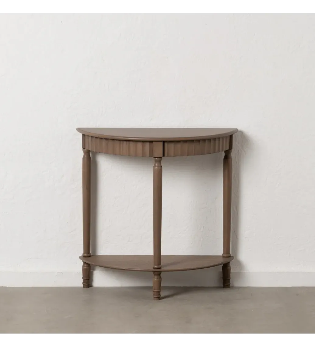 Konsola NAGORAS 71 cm brązowy*Zona-Design Best
