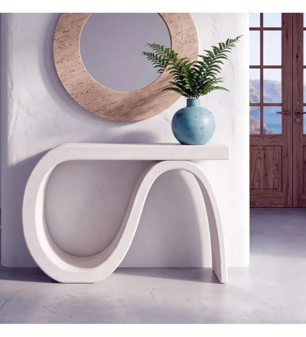 Konsola NERMAN 115 cm biała*Zona-Design Discount