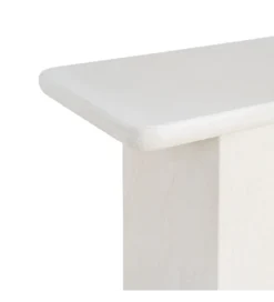 Konsola NERMAN 80 cm biała*Zona-Design Clearance