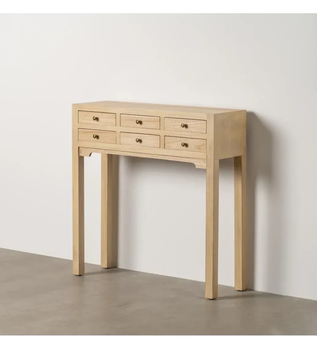 Konsola NUMEFA 85 cm naturalna*Zona-Design Sale