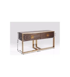 Konsola Osaka 148 cm w optyce jesionu*KARE Discount