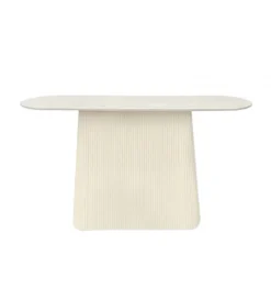 Konsola PATO 140 cm drewno mango biała*LF-Design Online