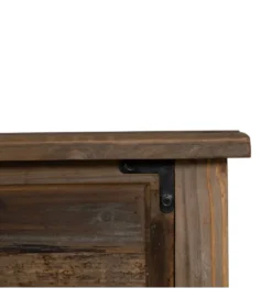 Konsola PERTON 184 cm drewno jodły brązowe*Zona-Design Online