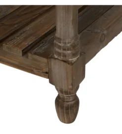 Konsola PERTON 184 cm drewno jodły brązowe*Zona-Design Online