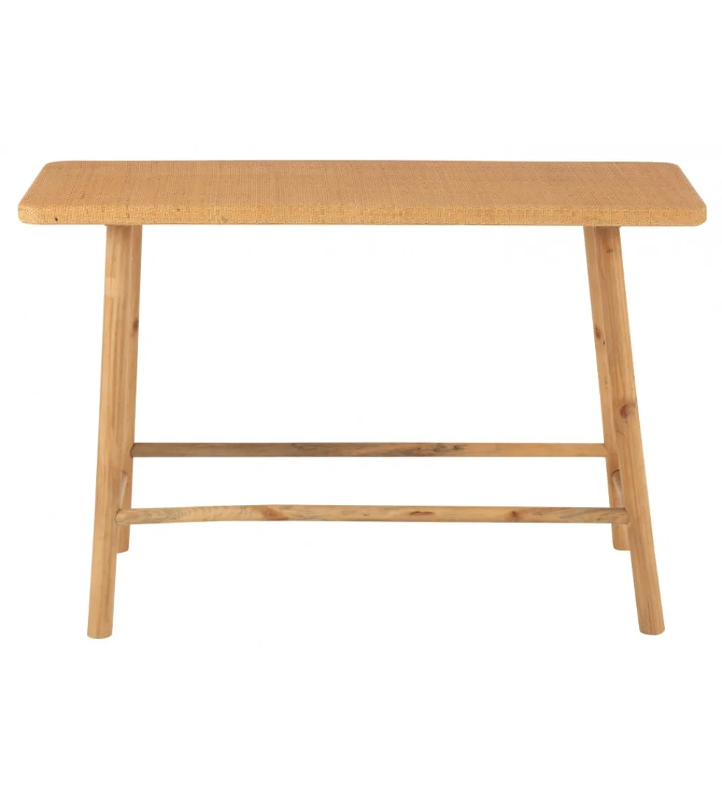 Konsola RECTANGULAR 120 cm naturalna*J-Line Outlet