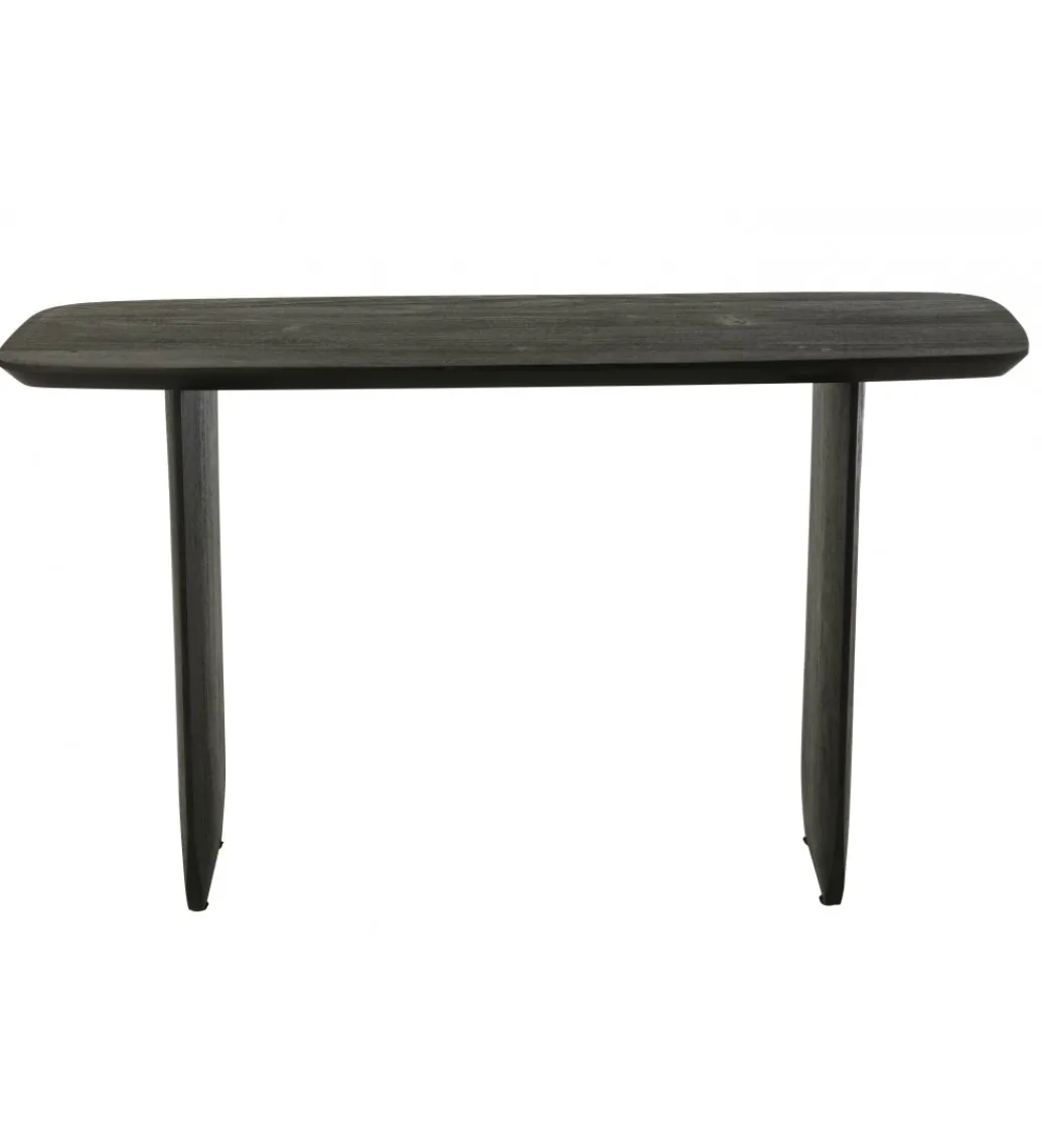 Konsola RETO 130 cm drewno akacja czarna*J-Line Online