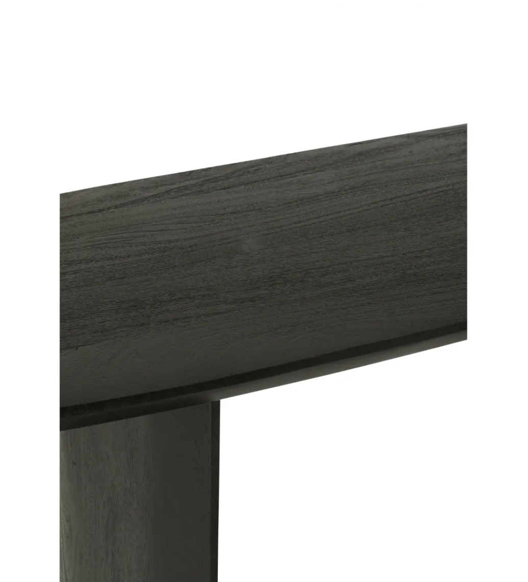 Konsola RETO 130 cm drewno akacja czarna*J-Line Online