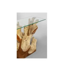 Konsola ROOTS 150 cm drewno teak naturalna*KARE Outlet