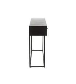 Konsola SHANIL 100 cm drewno czarna*J-Line New