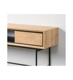 Konsola SINTRA 150 cm drewno kauczuk naturalna*Zona-Design Outlet