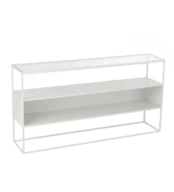 Konsola Square 140 cm biała*J-Line Online